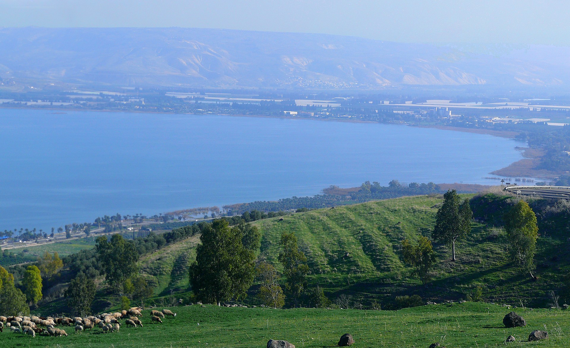 Sea of Galilee in modern day