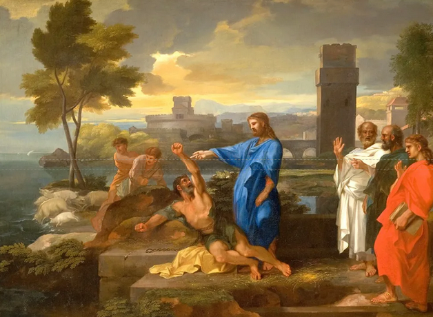 The Gerasene Demoniac painting
